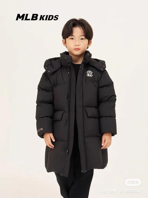 D111367新款上新25冬季男女儿童中长款两色羽绒服 商品图9
