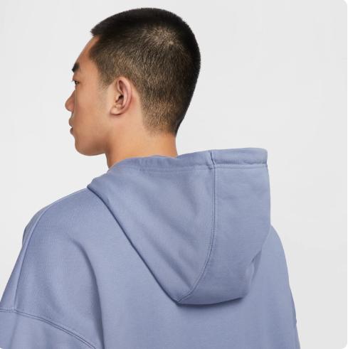 耐克男子健身超宽松套头连帽衫冬OVERSIZE风法式毛圈NIKE HJ1817 商品图2