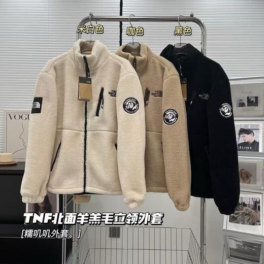 D111369新款上新情侣小标手臂双标抓绒摇粒绒羊羔毛拉链夹克外套 商品图0