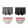 潮内女士莫代尔麻灰三角内裤&男士莫代尔麻灰内裤 商品缩略图7