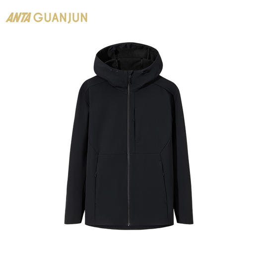 武大靖安踏冠军户外凌锋防泼水防风透湿轻暖绒男士软壳 152510620 商品图2