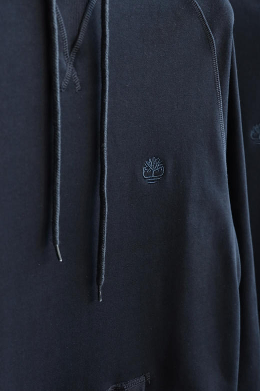 T.B.L 大树刺绣连帽 厚毛圈套头卫衣帽衫 WY941 商品图3