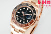 劳力士EWE格林尼治型系列“沙士圈”全玫金格林尼治GMT 3285机 三珠带 板带 男士腕表 商品缩略图2