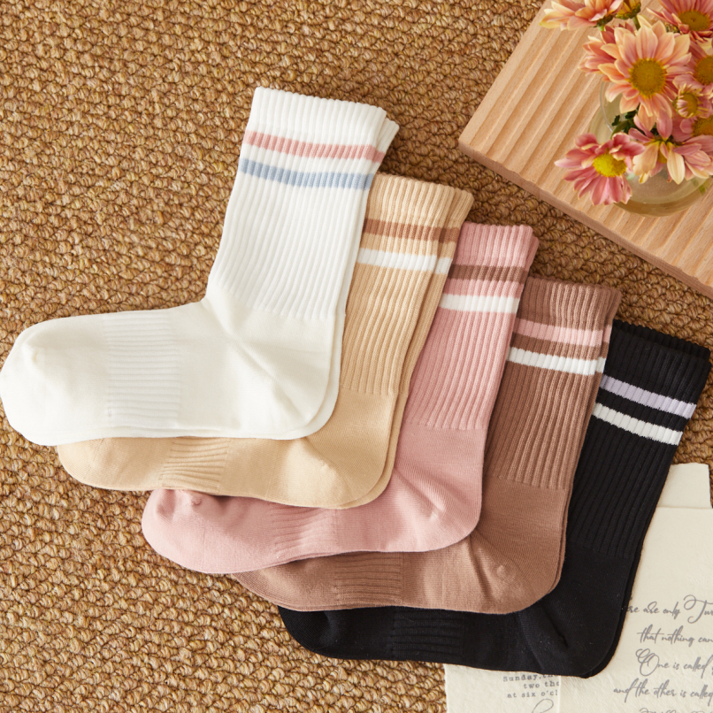 百棉高筒直角袜|7A级抑菌，无骨缝头，高弹舒适，男女款都有
