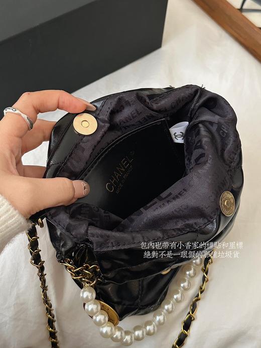 D111345缩小版22Bag俏皮可爱迷你珍珠垃圾袋包 商品图4