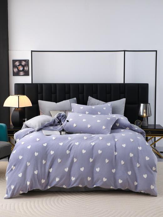 D111358冬日伴侣一触即暖高克重防静电牛奶绒四件套 商品图2