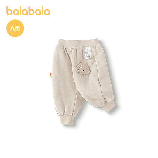 巴拉巴拉宝宝裤子男童长裤冬装运动裤休闲裤趣味章仔可爱时尚潮酷 商品图4