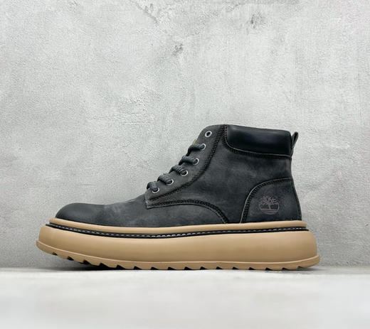 添柏岚真皮固特异大底马丁靴大黄靴 商品图1