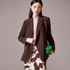 剩S/M/L 【芳外】2025秋冬新品加厚西装外套8T23CX1129 商品缩略图2