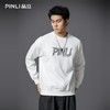 PINLI品立2025秋冬新款潮牌立体字母印花卫衣男宽松套头休闲上衣BG253109013 商品缩略图2