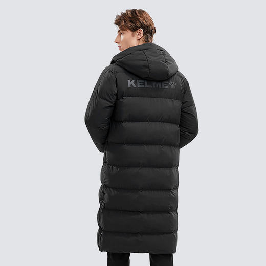 小李子KELME卡尔美足球运动训练长款棉服成人男8261MF1014000 商品图1