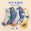 【爆款】男童袜子冬款加厚款学生男孩宝宝秋冬季儿童袜加绒保暖 商品缩略图3