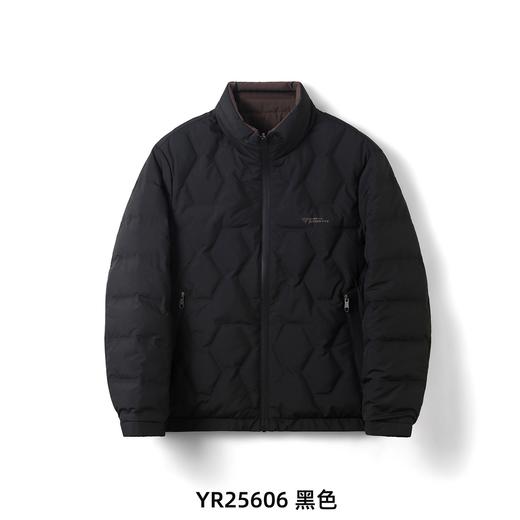 D111335新品两面穿90鸭绒防风防水男士立领羽绒服 商品图5