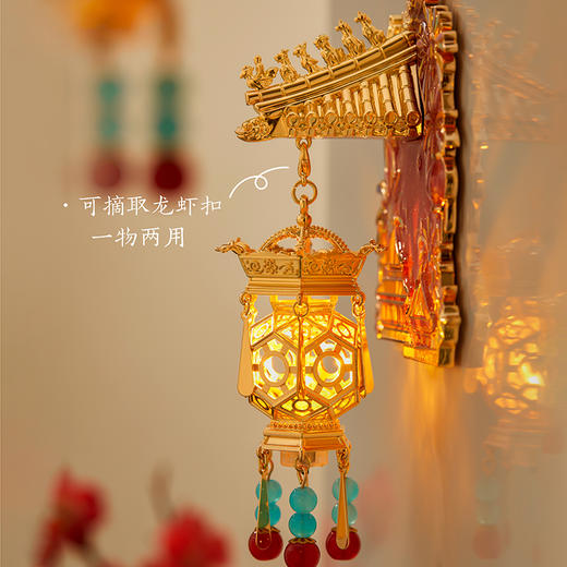 【故宫冰箱贴】灯彩紫禁城宫灯冰箱贴发光博物馆文创新年伴手礼纪念品 商品图5