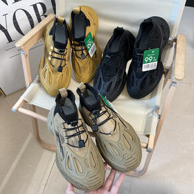 D111304秋季男士户外运动轻便舒适飞织时尚休闲鞋