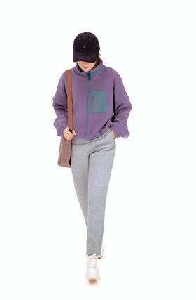 加绒加厚松紧腰休闲卫裤