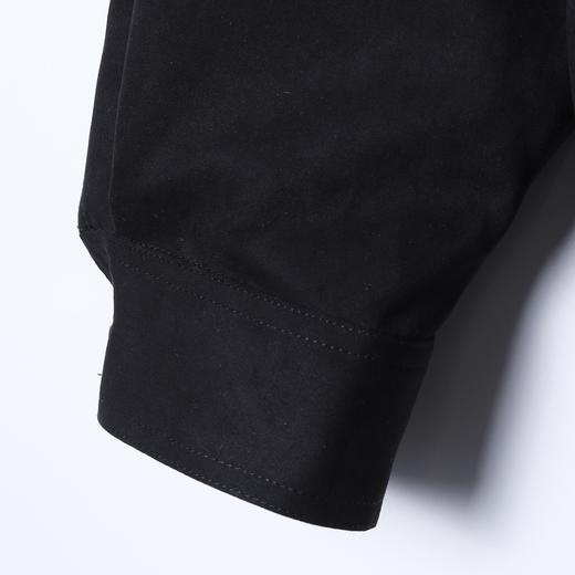 OAS964SDSA男士秋冬新款痞帅男装简约纯色翻领夹克外套百搭时尚设计师 商品图4