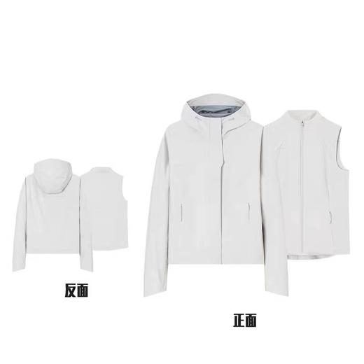 【M/L/2XL断码】安踏冠军全天候系列 防泼水两件套防风透湿女棉衣外套162410609【库存有限，如无货将做退款，介意慎拍!】 商品图0