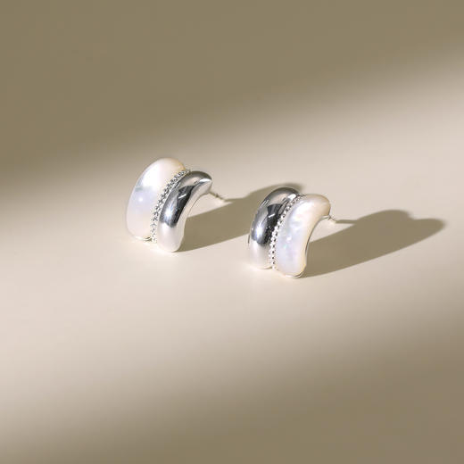 ARSIS｜流光系列 珠光星环耳钉 商品图6