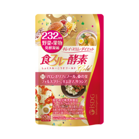 【品牌直营】ISDG日本进口232种果蔬发酵黄金酵素大餐后悔药 120粒/袋 效期2028-04-24