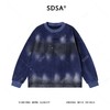 52161SDSA男士秋冬新款痞帅男装简约印花圆领卫衣晕染百搭时尚套头上衣 商品缩略图1