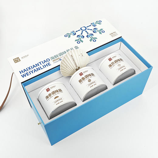 [盐麒麟]调味盐180g/罐(小礼盒3罐/大礼盒6罐) 商品图0