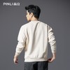 PINLI品立2025秋冬新款潮牌字母印花圆领卫衣男宽松套头休闲上衣BG253109016 商品缩略图2