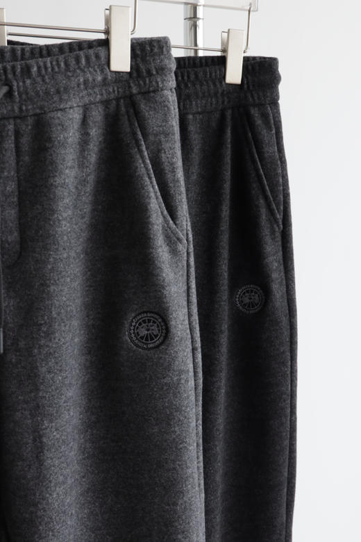 C.G 大额 澳毛混纺毛呢加绒弯刀直筒9.5分长裤 WK842 商品图2