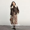 【11/14新品】熙世界雅丹风毛绒翻领花苞皮衣短外套女保暖夹棉PU夹克2025冬新款 商品缩略图2