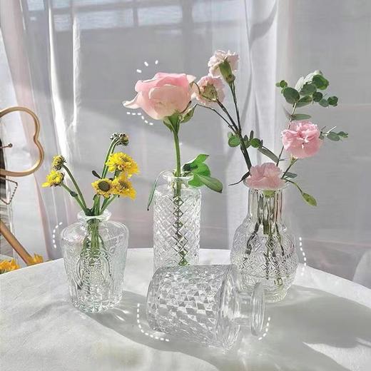 娜家轻奢复古玻璃花瓶 商品图4