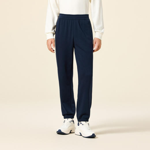 超级安踏长裤男秋新款针织休闲裤棉感运动裤舒宽松脚裤152538304U 商品图0