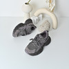 经典鲨2025年冬季专柜新款牛皮革加绒系带休闲跑步老爹鞋女KW160-558351 商品缩略图3