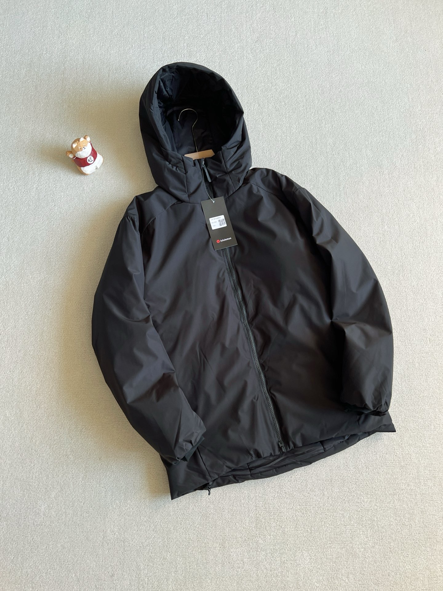 露露乐檬/Sojourn系列P棉轻量化连帽通勤款防风棉衣