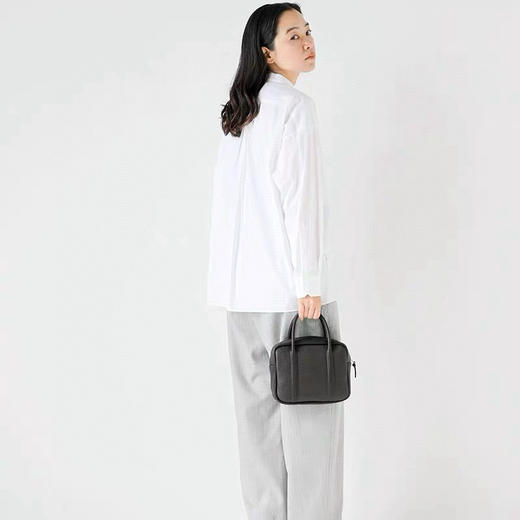 1113-4 日单圆正小众Aeta 软糯鹿皮 短柄小方包 大容量 清冷高级 用的顺手 商品图9