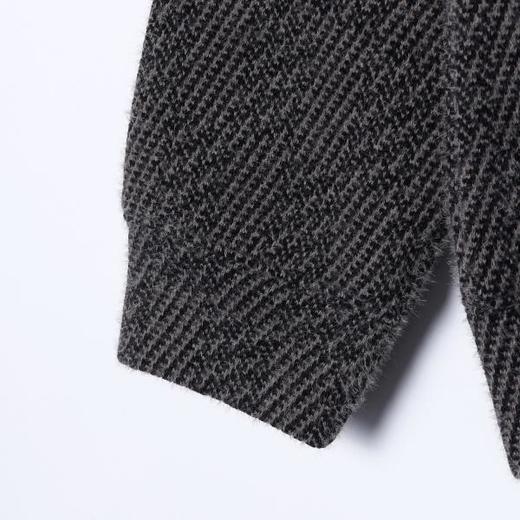 WY1311SDSA男士秋冬新款痞帅男装简约时尚肌理感设计抽绳连帽卫衣百搭 商品图3