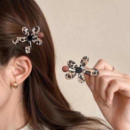 D111338豹纹发饰豹富发箍+发夹+发圈三件套 商品图11