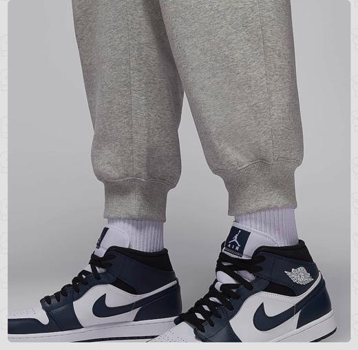 耐克男裤冬新款宽松运动裤加绒收口针织休闲长裤HV0547-050 商品图3