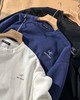 D111322胸前字母品牌印花35周年加绒款圆领卫衣男 商品缩略图3