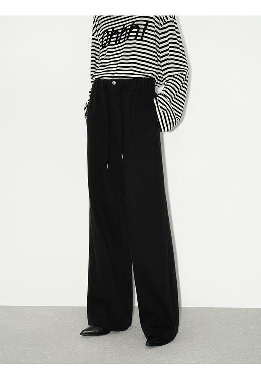 【高品质私服】【MC高腰阔腿抽绳运动长裤】包容感强，轻松藏肉显瘦，垂坠感好G1165-CC【无标出货 介意慎拍】 商品图3