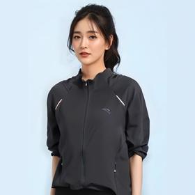 【M/L/XL断码。无货退款】安踏女士2025年春季新款连帽外套百搭防风休闲夹克162515701