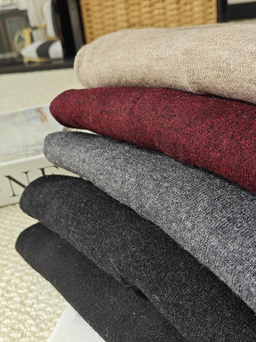 【耐尔】 万金油打底男款羊毛衫 100%绵羊毛让温暖加倍 商品图9