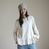 绽放729朵/小花衫·叠穿神器！ 蕾丝花边拼接长袖T恤棉百搭打底衫 商品缩略图0