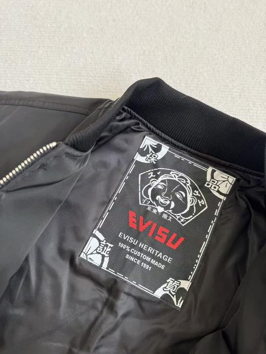 D111370秋冬季新品男士仙鹤嵌条大M棒球服通勤夹克外套棉服 商品图2