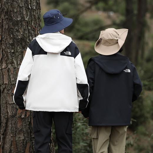 D111319新款可脱卸加厚三合一摇粒绒冲锋衣外套 商品图2