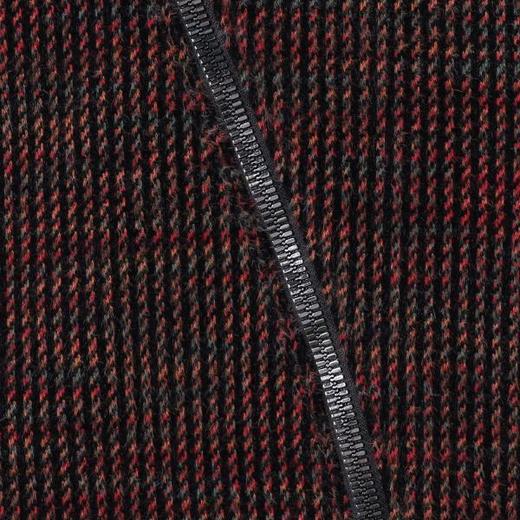 WT274SDSA男士秋冬新款痞帅男装休闲彩色竖纹斜拉链连帽卫衣百搭时尚 商品图3