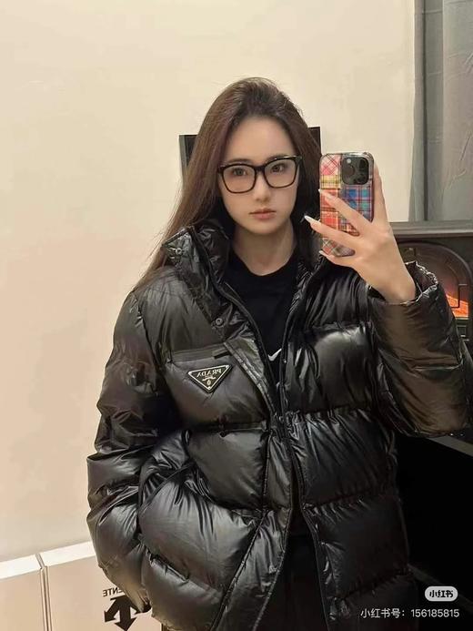 D111350压胶三角铁牌压胶情侣冬季保暖羽绒服外套 商品图11