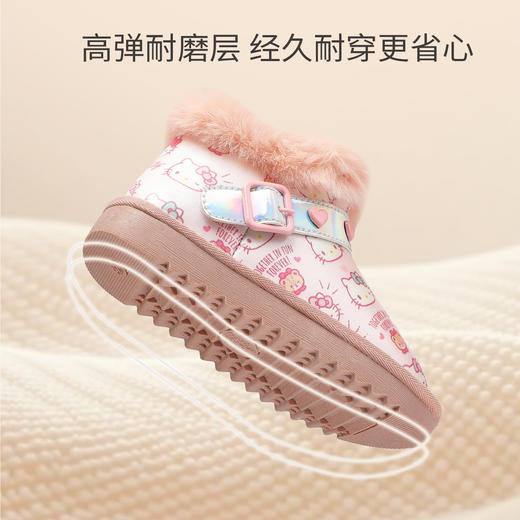 hellokitty童鞋冬季凯蒂猫儿童雪地靴28-35码 K5546822 商品图2