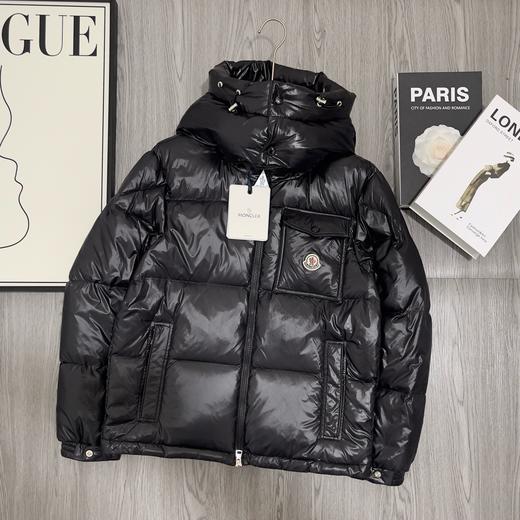 D111365冬季简约大气防风保暖防水可拆卸连帽羽绒服 商品图2