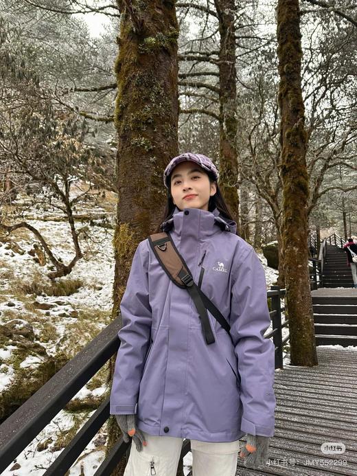 D111321防水防风三合一两件套冲锋衣男女同款 商品图5