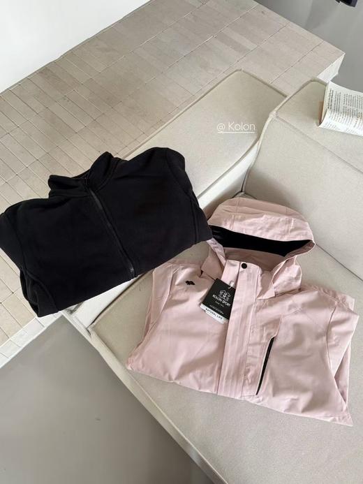 D111318摇粒绒可拆卸内胆三合一情侣款山系冲锋衣 商品图3